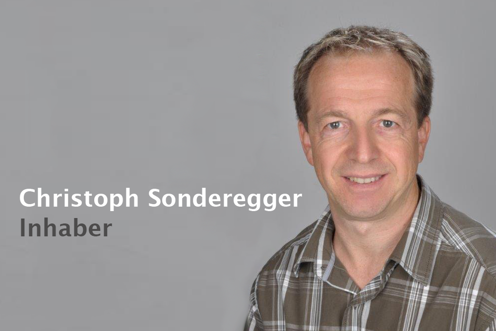Inhaber Christoph Sonderegger